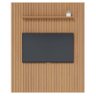 Painel para Tv Home Suspenso Ripado Niágara 1956 Mm Freijó– Colibri - 1