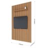 Painel para Tv Home Suspenso Ripado Niágara 1956 Mm Freijó– Colibri - 3