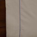 Ver imagem 4 de Jogo de Lençol Casal 300 Fios Ponto Palito 100% Algodão 3 Peças:avela