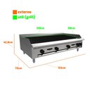 Ver imagem 2 de Chapa Grill Char Broiler Profissional Industrial Prime a Gás 120cm PCG120G - Venâncio