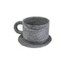 Xícara de Chá com Pires em Pedra Sabão Servir Decorar 200ml - 1