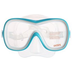 Máscara para Mergulho e Natação Aquaflow Sport Wave Rider Mask - Máscara Ondas Intex 55978 Azul - 2