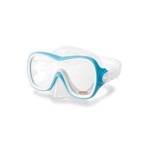 Máscara para Mergulho e Natação Aquaflow Sport Wave Rider Mask - Máscara Ondas Intex 55978 Azul