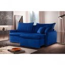 Ver imagem 2 de Sofá Madri Cama Retrátil e Reclinável 200cm - Azul