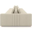 Ver imagem 2 de Sofá Ilha com Puff para Sala Living 505cm Amber M03 Linho Cru - Lyam Decor