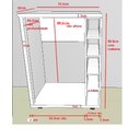 Ver imagem 2 de Bancada Bar com Rodízios para Embutir Cervejeira Frigobar ou Adega:café
