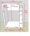 Ver imagem 2 de Bancada Bar com Rodízios para Embutir Cervejeira Frigobar ou Adega:café