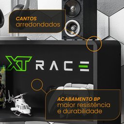 Estante Gamer e Escritóro Xt Racer Force One - 6
