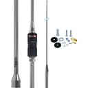 Ver imagem 1 de Antena Móvel Caminhão Radio Amador Px Argentina Inox 1,63 metros 200W Base Embutida Steelpar