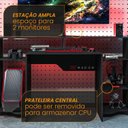 Ver imagem 6 de Mesa Gamer e Escritóro XT Racer Control 158cm Preto E Vermelho