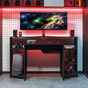 Ver imagem 1 de Mesa Gamer e Escritóro XT Racer Control 158cm Preto E Vermelho