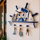 Ver imagem 1 de Porta Chaves Cabideiro Timão Decoração Casa Praia Náutica