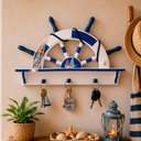 Ver imagem 2 de Porta Chaves Cabideiro Timão Decoração Casa Praia Náutica