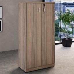 Armário de Escritório Alto 2 Portas com Chave Web30 G04 Málaga - Mpozenato - 2