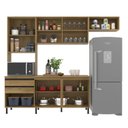 Ver imagem 4 de Cozinha Completa 4 Peças 8 Portas 2 Gavetas Valencia Indekes