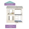 Beliche Montessoriano Club House Premium com Telhado Completo Casatema MadeiraOriginals - 4