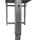 Ver imagem 4 de Mesa Dobrável Pelegrin PEL-0210b em Metal Vira Maleta