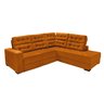 Sofá de Canto Retrátil e Reclinável Santorini 2,70x2,25m - Terracota - 3