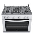 Ver imagem 2 de FOGAO 5 BOCAS VENAX GAUDI GIII BRANCO GAS GLP