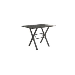 Conjunto Mesa Miami 150cm Granito 6 Cadeiras Santiago Assento Courino - 3