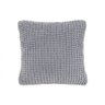 Almofada Quadrada Coltrane Tricô - Buddemeyer Cinza - 1