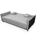 Ver mais imagens de Sofá Cama Sérvia 2,00m Cinza Linho Rústico - King House