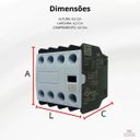 Ver imagem 7 de Bloco Contato Aux Frontal Bfb-04 0na+4nf Cwb 660-690v Weg