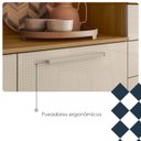 Ver mais imagens de Cozinha Compacta 6p 2g 161 Cm Montesa Freijo Soft Ktp