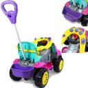Ver imagem 2 de Carrinho de Passeio e Pedal para Bebe Maral Sport Car Rosa