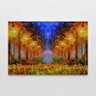 Quadro Decorativo Paisagem Florida Colorida 1 Tela - 3