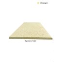 Ver imagem 2 de Borda Atérmica e Antiderrapante 50x25x1,5cm Champagne