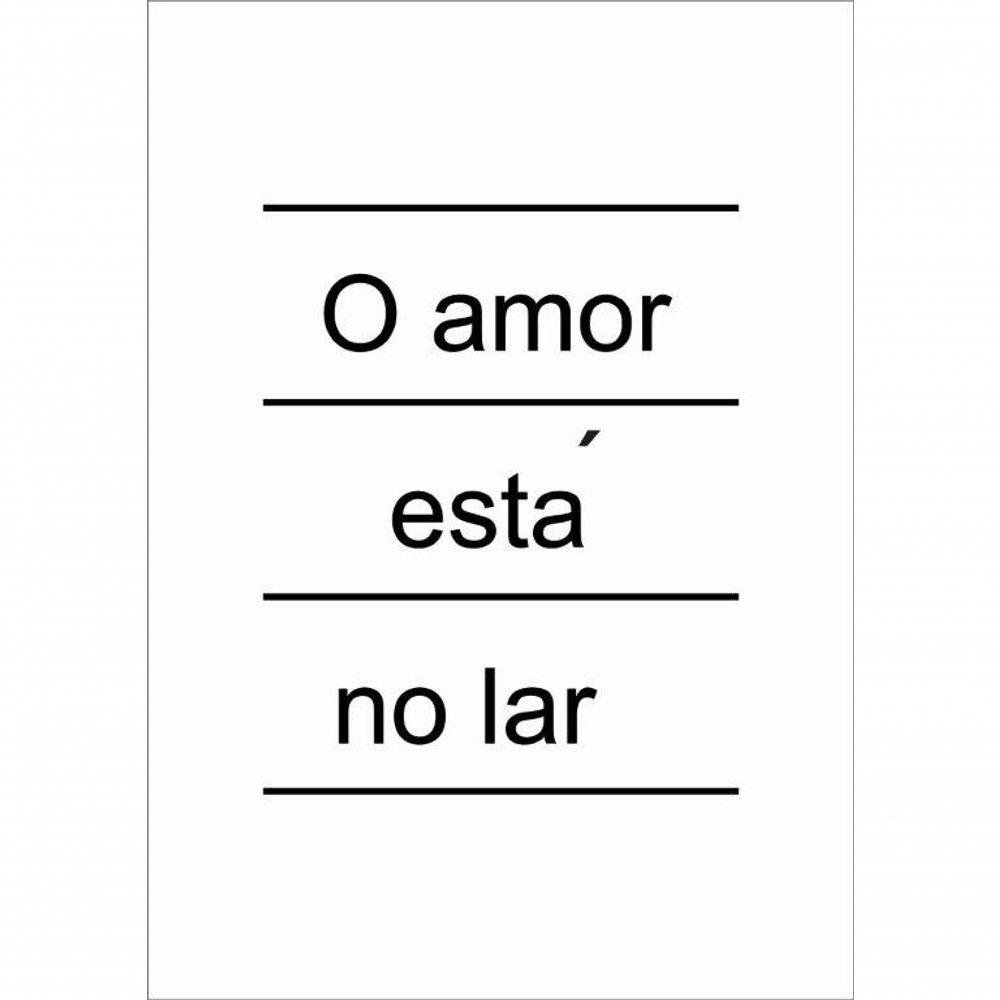 Kit com 2 Quadros em Lona Casal Tamanho:60x90cm - 4