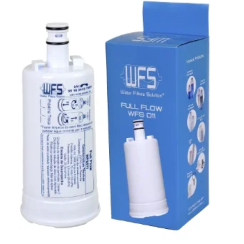Refil Filtro WFS011 Full Flow Compatível Purificador Esmaltec Purágua Acqua 7 Bebedouro Elemento Fil