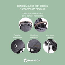 Carrinho de Bebê Eva Luxe Maxi-Cosi Twilic Grey - 17
