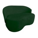 Ver imagem 3 de Namoradeira Decorativa Beatriz Orgânica Suede Verde