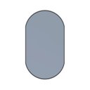 Ver imagem 4 de Espelho Parede Oval Moldura Couro para Sala Quarto Banheiro
