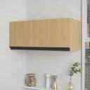 Ver imagem 1 de Armário Aéreo Planejado Porta Basculante 70cm Nara CabeCasa MadeiraOriginals Marrom/Avena