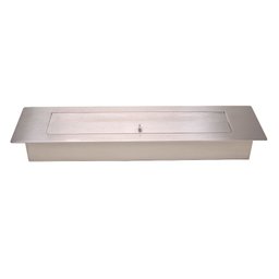 Lareira Ecológica de Embutir Queimador a Álcool com Tampa 101cm - 4 Lareira Ecológica de Embutir Queimador a Álcool com Tampa 101cm - 4