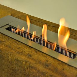 Lareira Ecológica de Embutir Queimador a Álcool com Tampa 101cm - 1 Lareira Ecológica de Embutir Queimador a Álcool com Tampa 101cm - 1