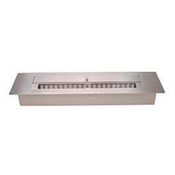 Lareira Ecológica de Embutir Queimador a Álcool com Tampa 101cm - 3 Lareira Ecológica de Embutir Queimador a Álcool com Tampa 101cm - 3