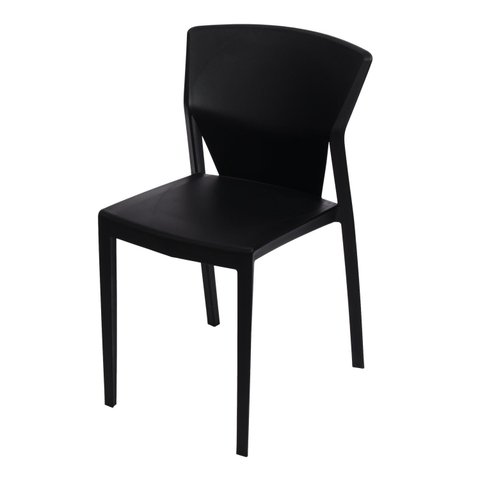 Cadeira para Jardim 79,8CMX47CM Serelepe Preto