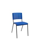 Ver imagem 6 de Kit 10 Cadeiras Escritório Fixa Hotel Auditório Niala NR17