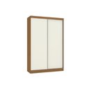 Ver imagem 1 de Guarda Roupa Solteiro 2 Portas de Correr e 2 Gavetas N571 Flex Canela/canela ou Off White -