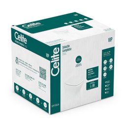 Kit Vaso Sanitário Rimless com Assento PP Softclose Vip Celite - 8