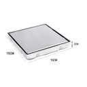 Ver mais imagens de Ralo Oculto Invisivel Kit 6unid. 15x15 Inox Anti Odor Lavanderia Cozinha Banheiro Lavabo Limpeza Hig