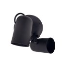 Ver imagem 2 de Kit 3 Luminárias Teto 2 Spots Direcionáveis Focus Fit Preto