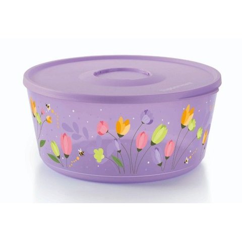 Tigela Ilúmina 4,3 Litros Viva Tulipas Tupperware