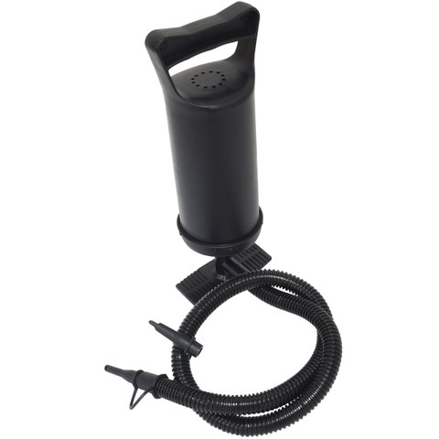 Bomba de Ar Manual 30cm 3 Bicos Para Encher Piscina Boia Colchão Inflável Importway Iwbam