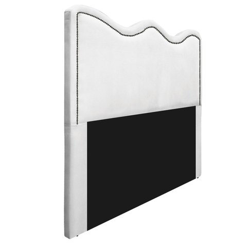 Cabeceira Queen Bari P02 160 Cm para Cama Box Suede - Doce Sonho Móveis Cabeceira Queen Cabeceira Es