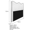 Ver imagem 3 de Cabeceira Queen Bari P02 160 Cm para Cama Box Suede - Doce Sonho Móveis Cabeceira Queen Cabeceira Es